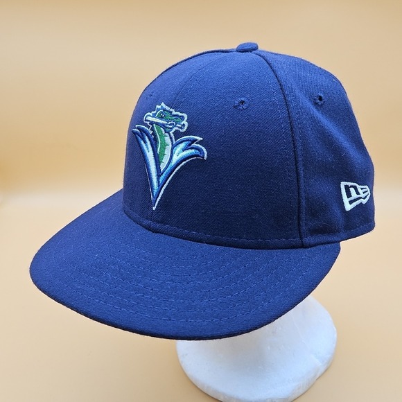 New Era Other - Vermont Lake Monsters Hat Cap New Era Fitted Size 7 3/8 Minor League Baseball